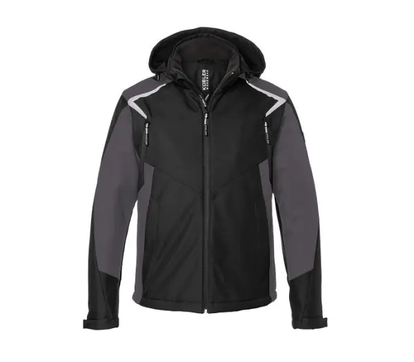 Kübler BODYFORCE Winter Softshell Jacke Farbe: schwarz/anthrazit Grösse: XXL 1325 5375-9997-XXL