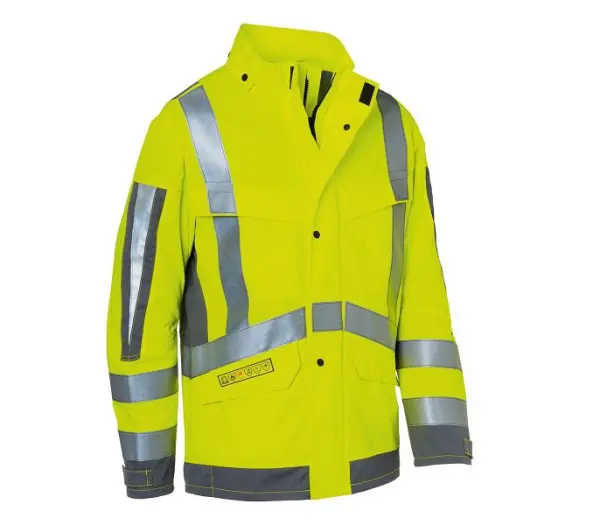 Kübler PROTECTIQ HIGH VIS Wetterjacke arc2 PSA 3 Farbe: warngelb/anthrazit Grösse: L 1395 8430-3497-L