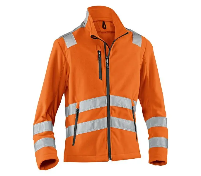 Kübler REFLECTIQ Fleecejacke PSA 2 Farbe: warnorange Grösse: XL 1407 8339-37-XL