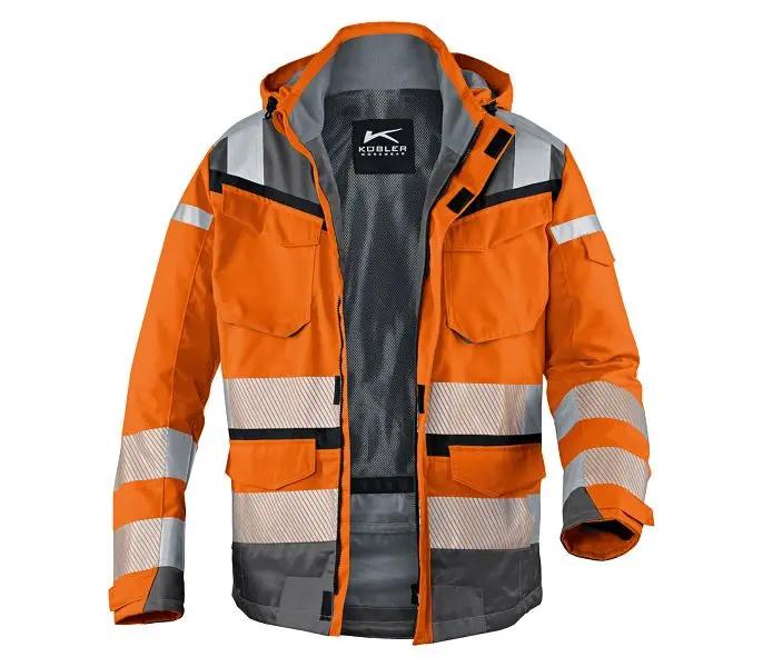 Kübler REFLECTIQ Wetterjacke SYMPATEX® PSA 2 Farbe: warnorange/anthrazit Grösse: XL 1307 8332-3797-XL