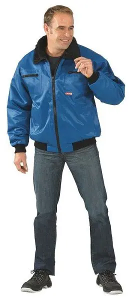 Planam Outdoor Gletscher Piloten Jacke kornblumenblau Grösse XL 0335056
