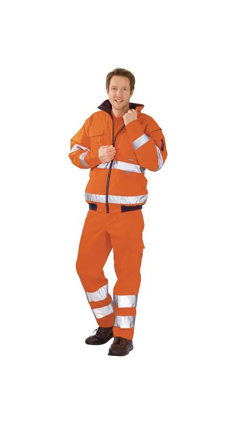 Planam Warnschutz Pilotenjacke uni orange Grösse L 2043052
