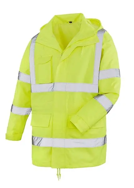teXXor Warnschutz-Regenjacke BARRIE leuchtgelb Grösse: S 4101-S