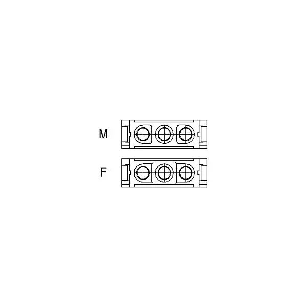 LAPP Modulares System EPIC® MCB 3 KOAX VE: 10 Stück 10399300