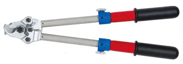 KS Tools Kabelschere mit Sicherheitisolierung Teleskopgriff 360-520mm 117.1233