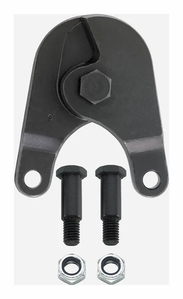 VBW Drahtseilschere-Messerkopf mit Befestigungsschrauben frisch Befestigungsbohrungen Ø 12 mm 494015