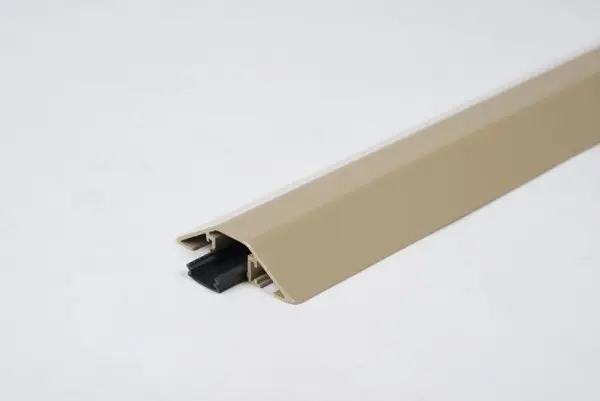 EHA Kabelbrücke Alu 80 x 20 mm 1500 mm lang Doppelklebeband 1 Verbinder beige 47741