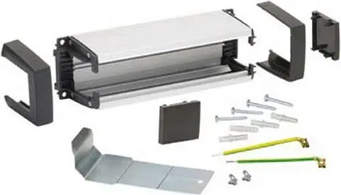 MICROSENS AnschlussGehäuse Alu Universal 4-fach MS140131GT-6