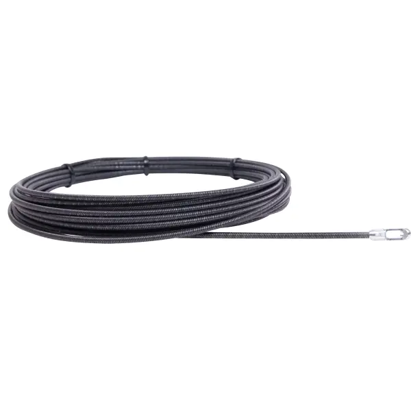 Runpotec Metallspirale 10 m Durchmesser 4 mm inklusive Spezialösenkopf 30010