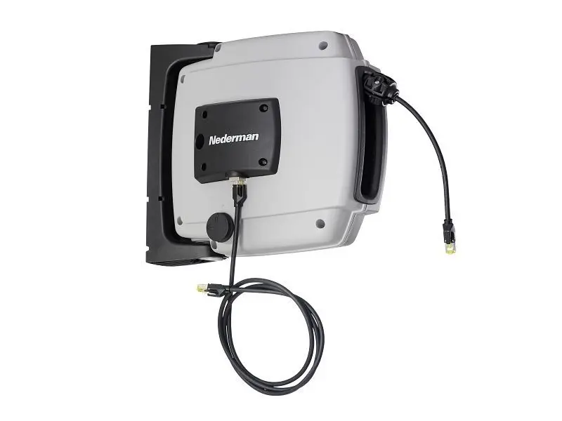 Nederman Netzwerkkabelaufroller Ø 20 mit 12m Kabel 30708020