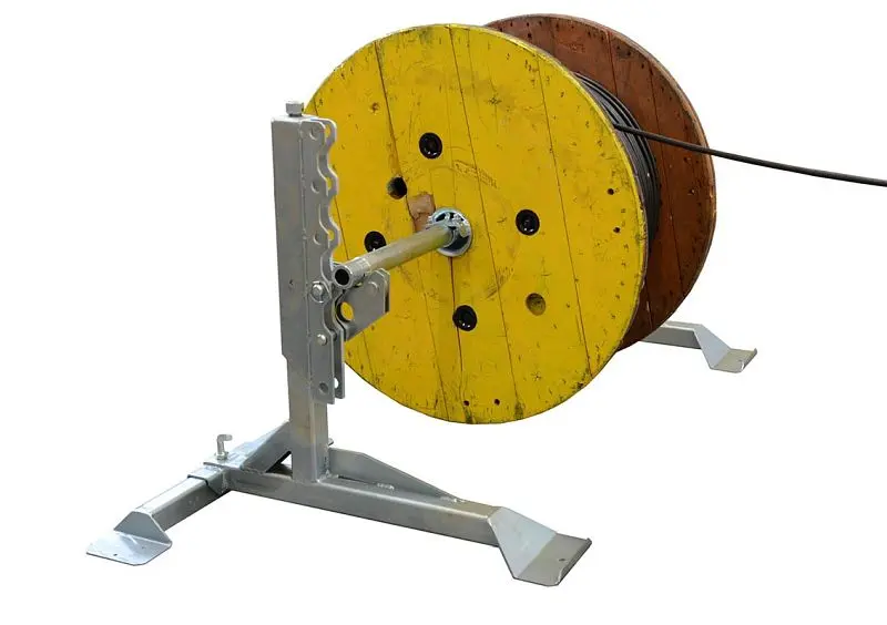 Nicoletti Kabeltrommelbock Hinterfuß für den Transport abmontierbar SM-12