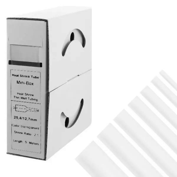 Offgridtec Schrumpfweisech transparent 24mm > 12mm 7-01-007720