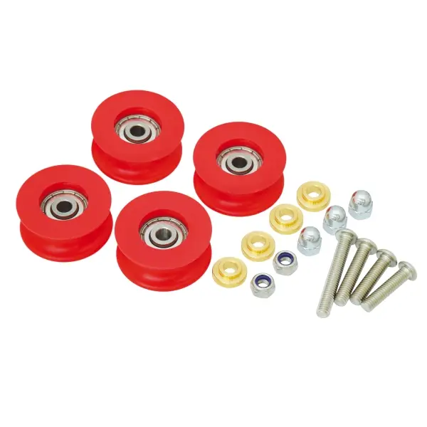 Runpotec Auslaufrollen-Set (4 Laufrollen) für Runpotec Haspeln 730mm und 1000mm 20646