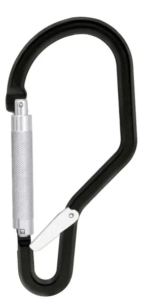 Kratos Alukleinformatumkarabiner mit Automatikverschluss und Sperrhebel FA5021460