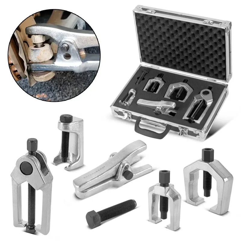 Rahmen- Steelworks support joint-pull-down set 5-part ball joint presser | Spelling rod puller | Joint bolt impresser | Tr...