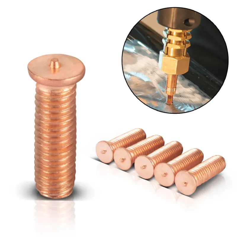 Steelworks welding bolt M5 Thread 100 Set, Vernetzt Repair Accessories Dutchpotter / Dellenlifter / Point Welding Tan / Du...