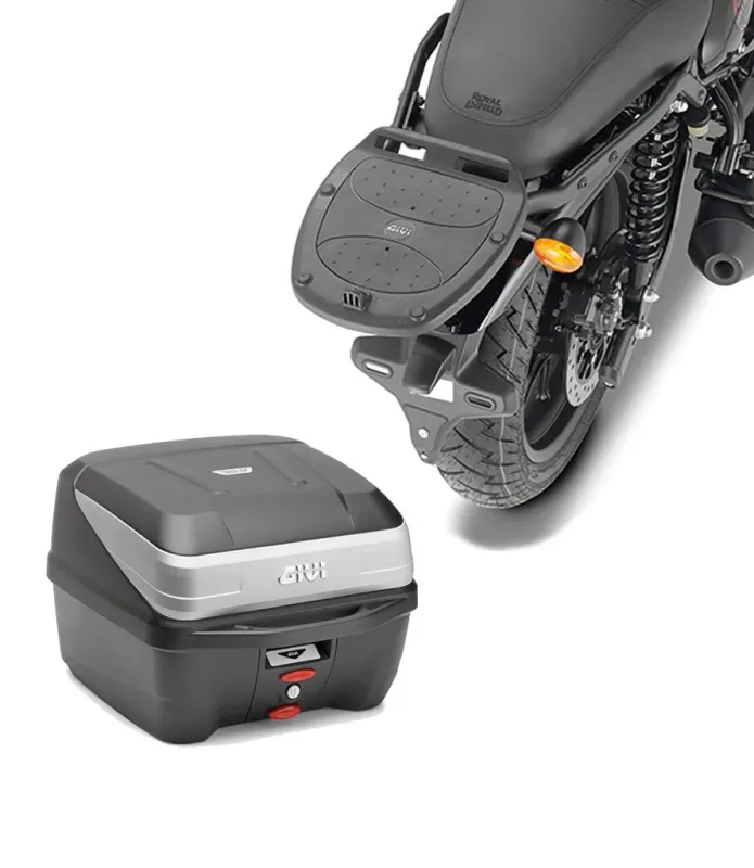Kit Gepäckträger und Motorradtopcase für HNTR 350 - GIVI
