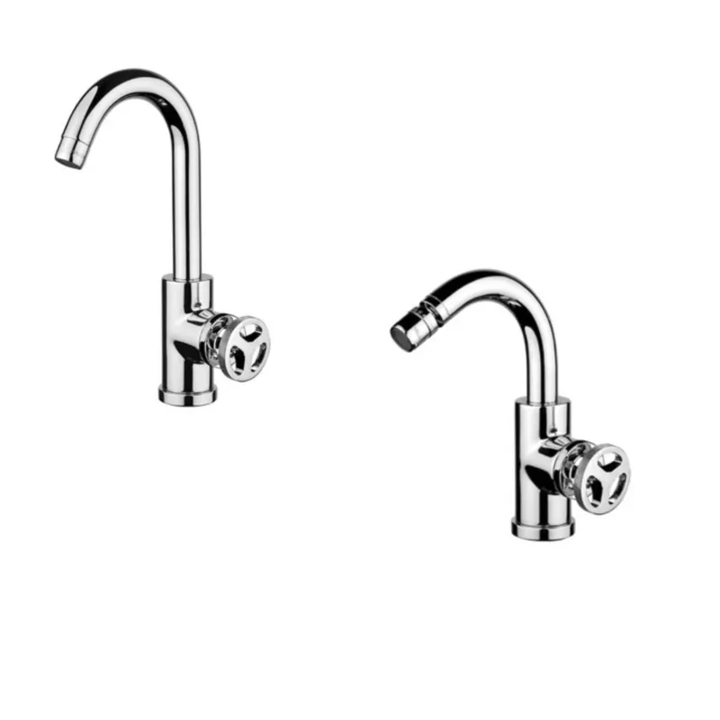 Kit Mischbatterien Waschbecken+Bidet Serie Mimì Keller Taps