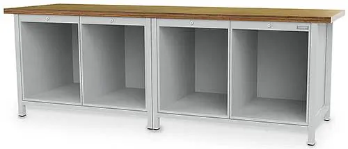 Bedrunka+Hirth Kastenwerkbank R 18-24 Abmessungen mm (BxTxH): 2500 x 750 x 959 03.25.001-9