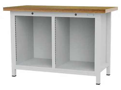 Bedrunka+Hirth Kastenwerkbank Gehäuse Tiefe 600 mm R 18-16 Abmessungen mm (BxTxH): 1250 x 600 x 859 03T5125H6.00