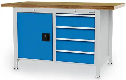 Bedrunka+Hirth Kastenwerkbank Serie 1500/500 1500x750x859 mm 03.14.19VA