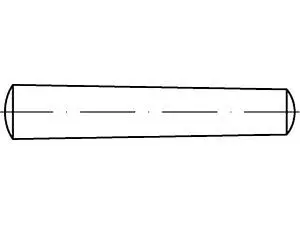 Kegelstifte ISO 2339 1.4305 B 6 x 60 rostfrei 1 VE=S (10 Stück)