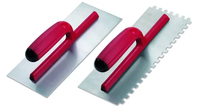 Rubi Glättkelle Stahl 30 cm offener Handgriff aus Plastik VE: 6 Stück 25900