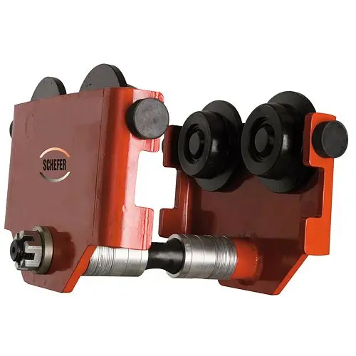 Schefer Laufkatze mit Rollfahrwerk breiter Flansch 1 t 2012010LKRB10