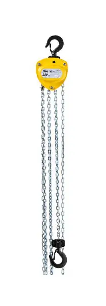 YALE VSIII 025/1 Flaschenzug 025 t/1 NH genau Handkettenführung N04200123