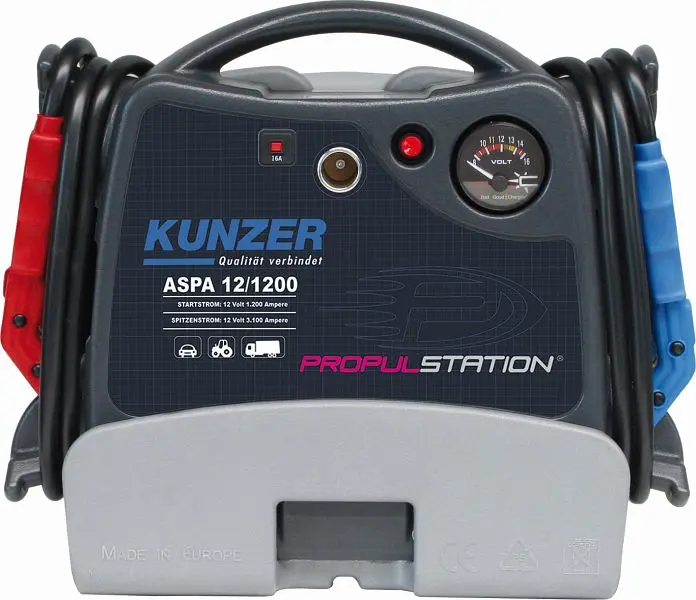 Kunzer AKKU-Start 12V AC/DC Propulstation 1200CA ASPA 12/1200