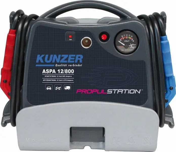 Kunzer AKKU-Start 12V AC/DC Propulstation 760CA ASPA 12/800
