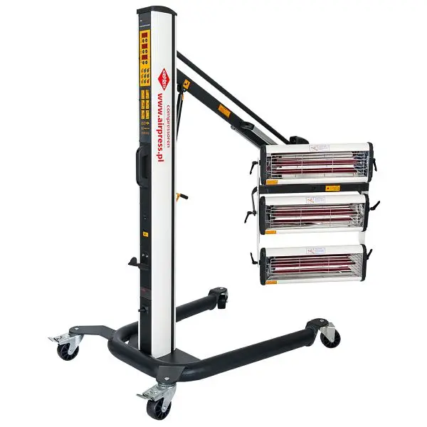 Airpress Infrarottrockner 3x1000 W mit Eingabe und Abstandssensoren 79851