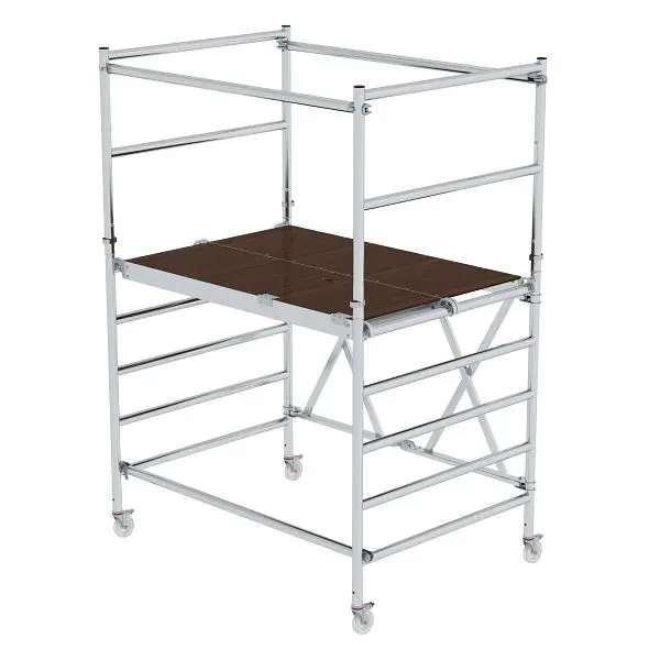Munk Günzburger Steigtechnik Klappgerüst 135 x 180 m mit Ausbaueinheit Plattformhöhe 154 m 115701