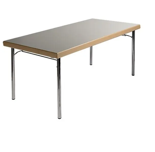 Kaiser-Sitzmöbel Klapptisch Modell KT420 140x70cm ca. 74cm hoch Farbe: weiß 4-Fuß-Form Kanten: Form 15 VE: 4 Stück KT4...