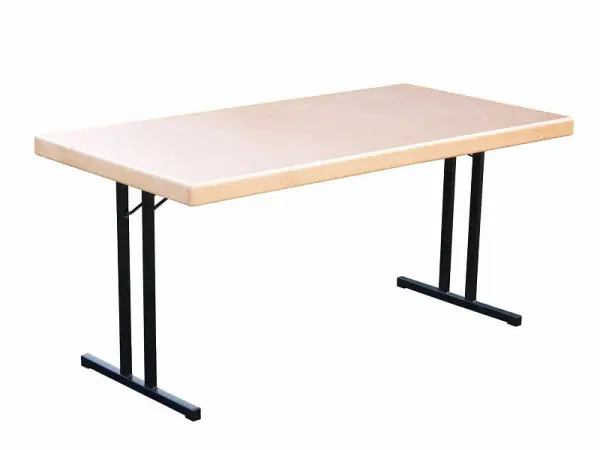 Klappmöbel Lönne Konferenzklapptisch 170 x 80 x 74 cm schwarz Doppel T 2876-22