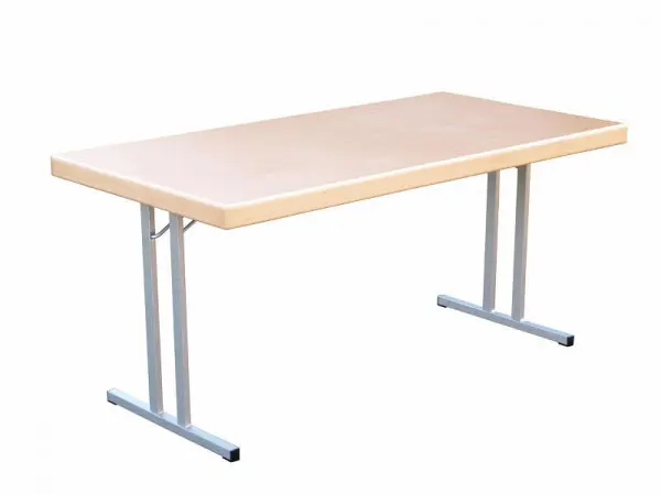 Klappmöbel Lönne Konferenzklapptisch 170 x 80 x 74 cm Silber-grau Doppel T 2876-32
