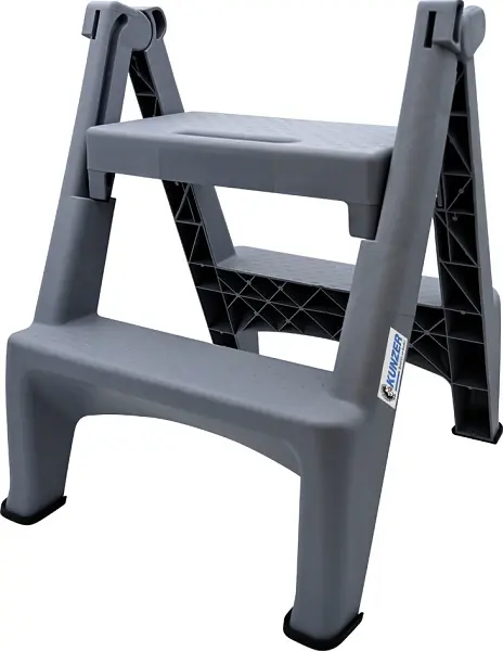 Kunzer Kunststoff-Klapptritt 2-stufig maximale Belastung: 120 kg 7KKT02