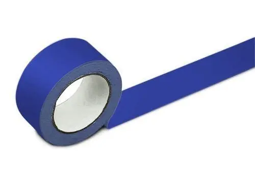 DENIOS Bodenmarkierband 50 mm breit blau VE: 2 Rollen 137134