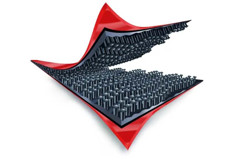 3M Dual Lock SJ3871 schwarz 4115 m x 254 mm x 61 mm VE: 2 Rollen 7000049438