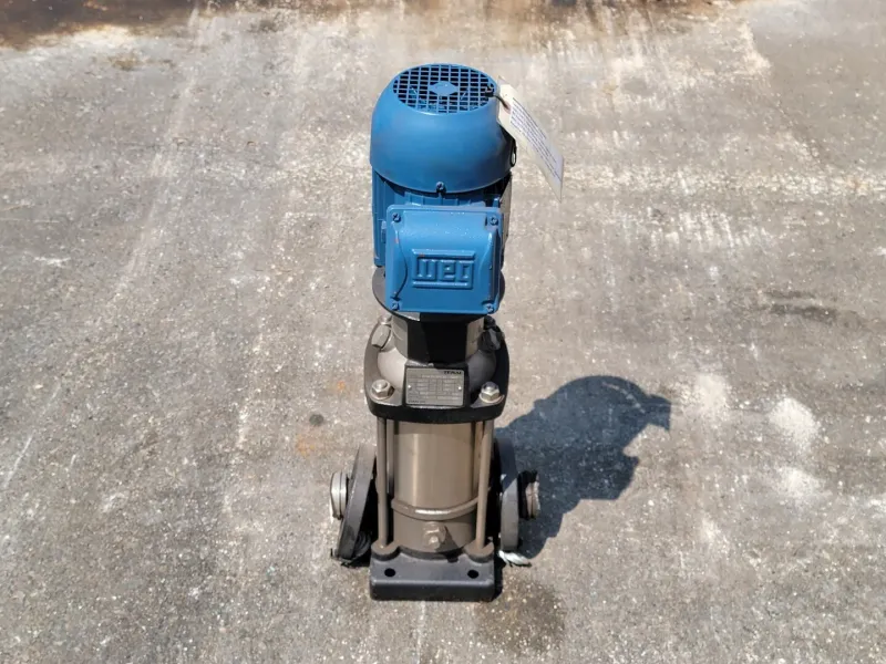 0.75 hp Vertical Multistage Centrifugal Pump ASVMN 25L10-5.55 SQQV mit 5 Adaptern