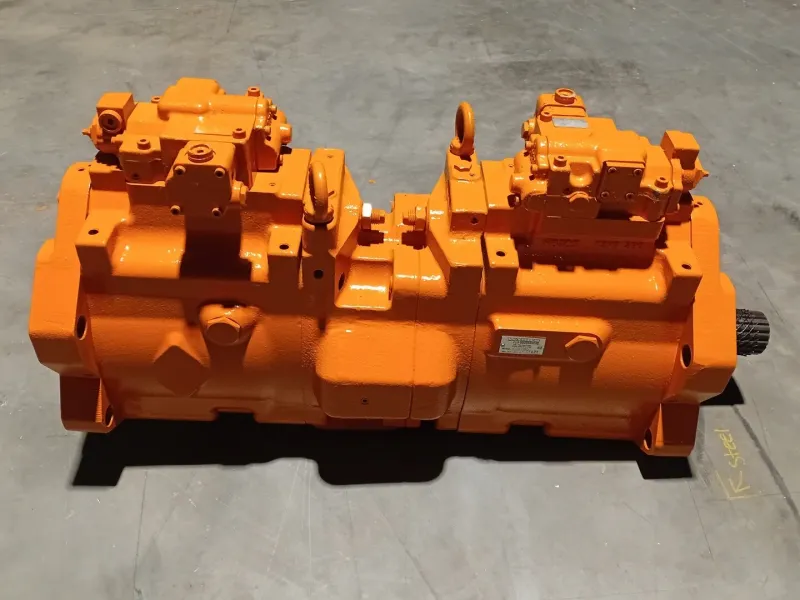 Axial Piston Hydraulic Pump K3V280 / YA00003081 Hitachi EX2500 Excavator mit Manometer-Set