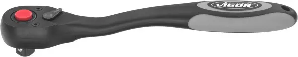 VIGOR Feinzahn-Umschantikknarre Vierkant massiv 125 mm (1/2 Zoll) 250 mm V6012