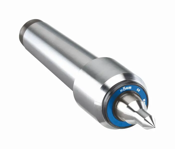 Röhm Mitlaufende Zentrierspitzen 60° Morsekegel 4 Grösse 08 nachgedrehte verlängerte Spitze 1243507