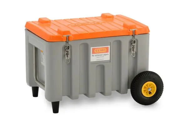 Cemo CEMbox Trolley 150 Offroad grau/orange 88 x 73 x 61 cm 11284