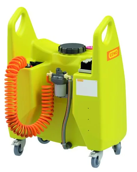 Cemo Transfer-Trolley Aqua 130 l CAS 4 Ah 11544 4052886439531