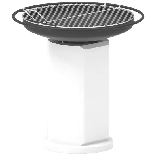 Palazzetti Apollo 60 - Modul-Grillkamin aus Beton - für Holz und Holzkohle mit Raucharoma