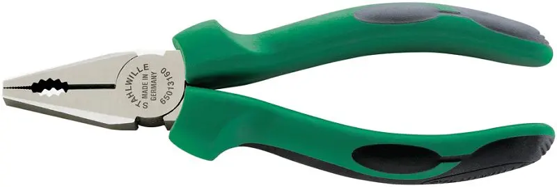 STAHLWILLE Vereinigungszange Nr.65013 Länge 200 mm Kopf poliert 2K-Handhabunge 65013200
