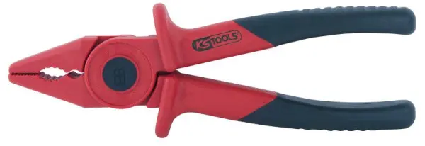 KS Tools Kunststoff-Kombizange mit Sicherheitisolierung 185mm 117.1765