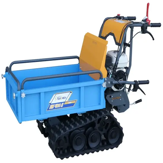 Raupendumper EuroMech EM400H-Agri - Ausziehbare Mulde - 400 kg Nutzlast