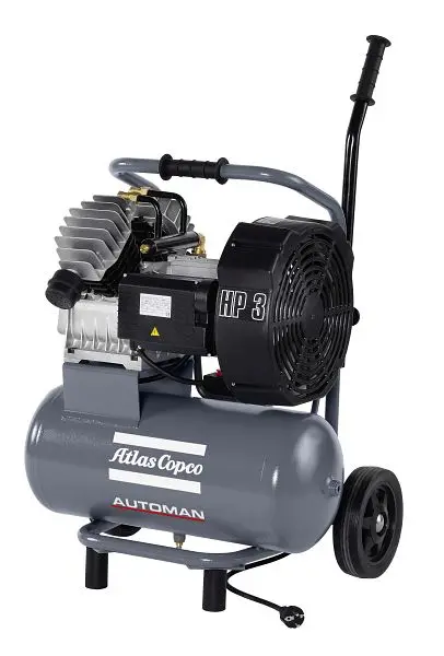 Atlas Copco Kolbenkompressor AF 30-10E 20M Direktantrieb 230V/1Ph/50Hz ölgeschmiert luftgekühlt stationär 24 l 1121090862